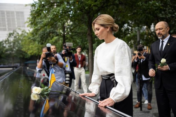 First Lady of Ukraine visited Ukrainian Museum in New York 